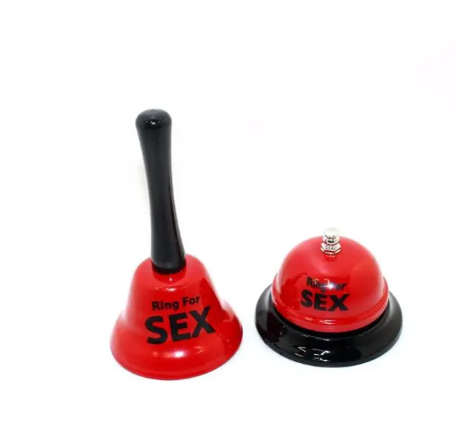 Ring for Sex Novelty Hand Bell Funny Raunchy Gag Gift Christmas game toys