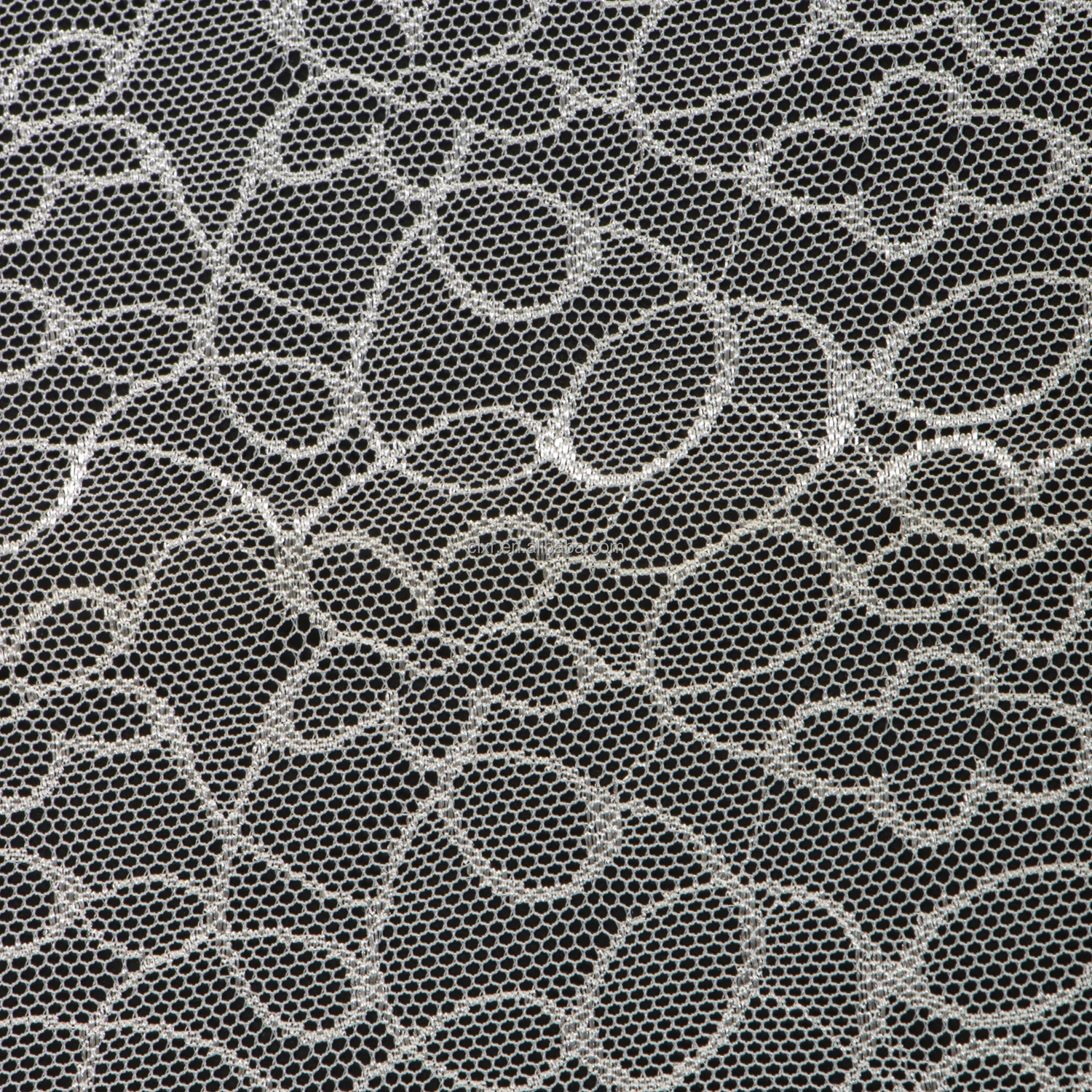 High-end Cord Voile Tulle Party Dress Lace Swiss White Tulle Mesh Fabric 100% Polyester Net Fabric