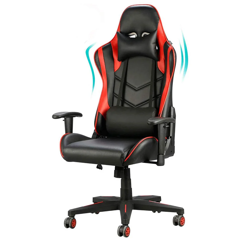 Cheap Price Custom Deals PU Leather Scorpion Pro Black and Red Office Gamer Gaming Chair for Computer PC Game