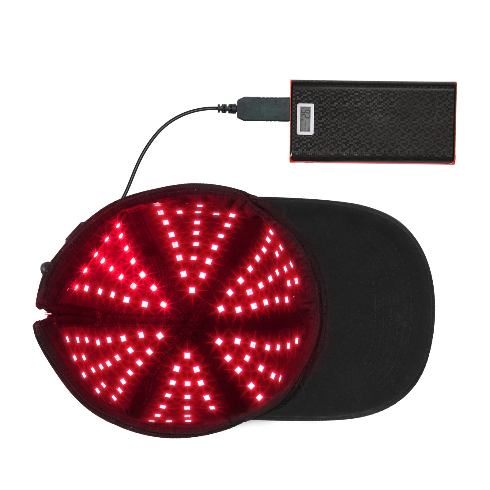 Use Professional Pdt Therapy Machine Blue Photon Light Korean Led Face Mask/therapy Hat For Hair Growth Led Light Therapy