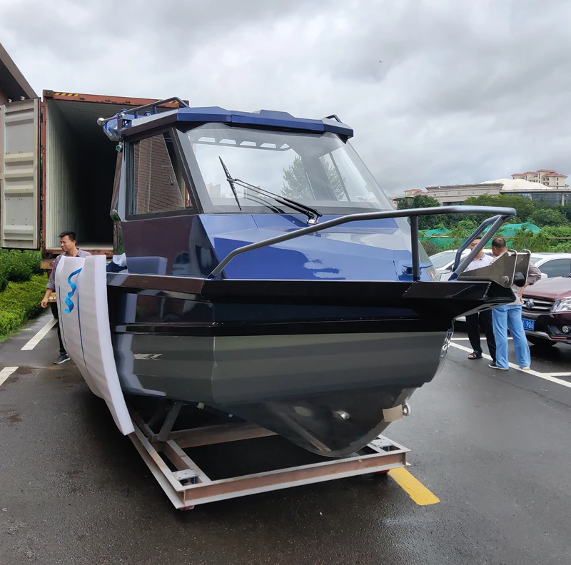 
Australia Standard CE Approved 6m 20ft aluminum deep v Fishing cabin Boat for sale 