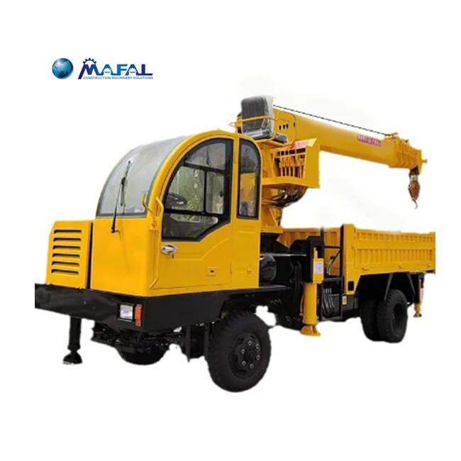 High Quality 10 Ton Portable Telescopic Boom new truck mounted crane