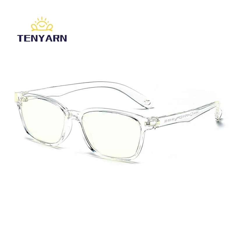 Tenyarn Fashion Tr90 Optical Eyeglasses Frames Computer Blue Light Filter Gaming Glasses Kids Anti Bue Light Blocking Glasses