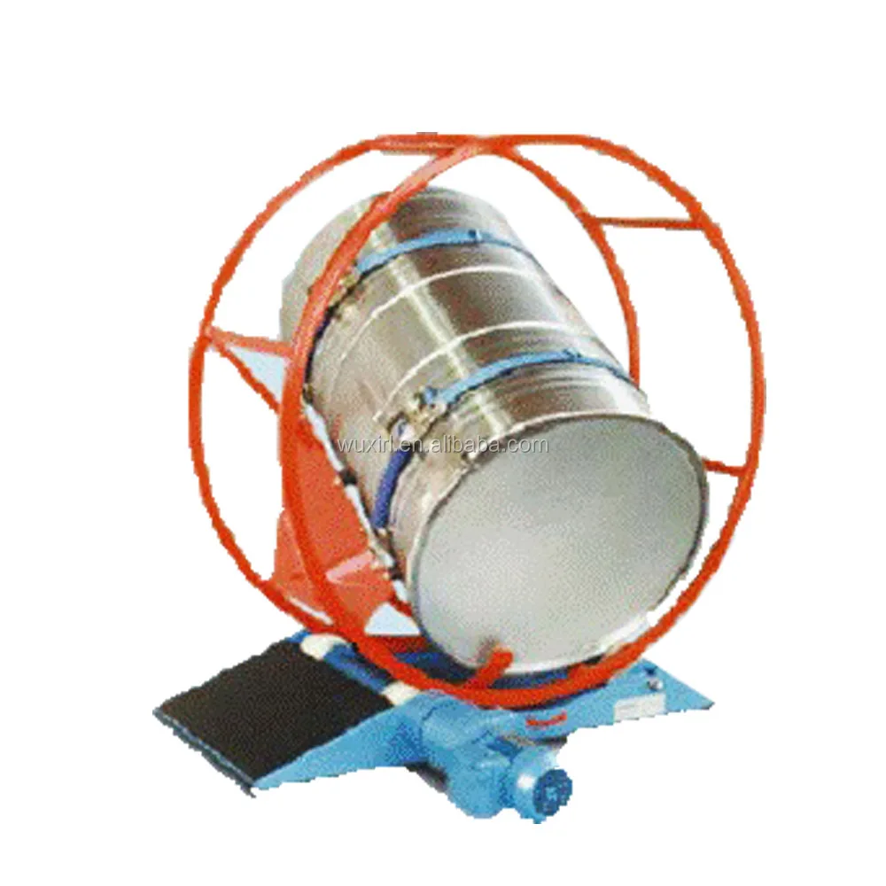 Automatic paint mixing machine used stainless steel drum tumbler mixer