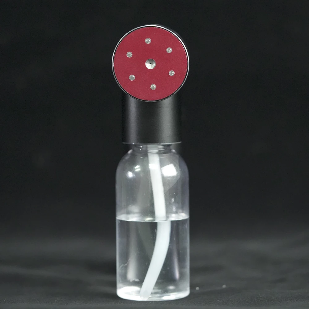 
Blue Light Disinfect Rechargeable Automatic Spray Gun Nano Fog Sprayer Gun Mist Electric Portable Wireless Nano Spray Gun 