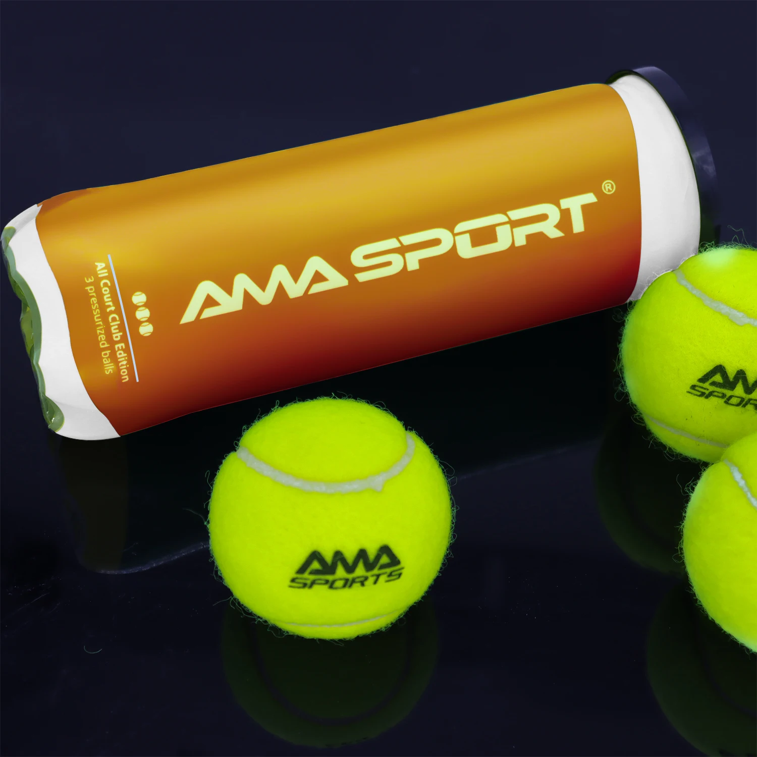 2024 AMASPORT Wholesale  High Quality Custom Padel Tennis Balls