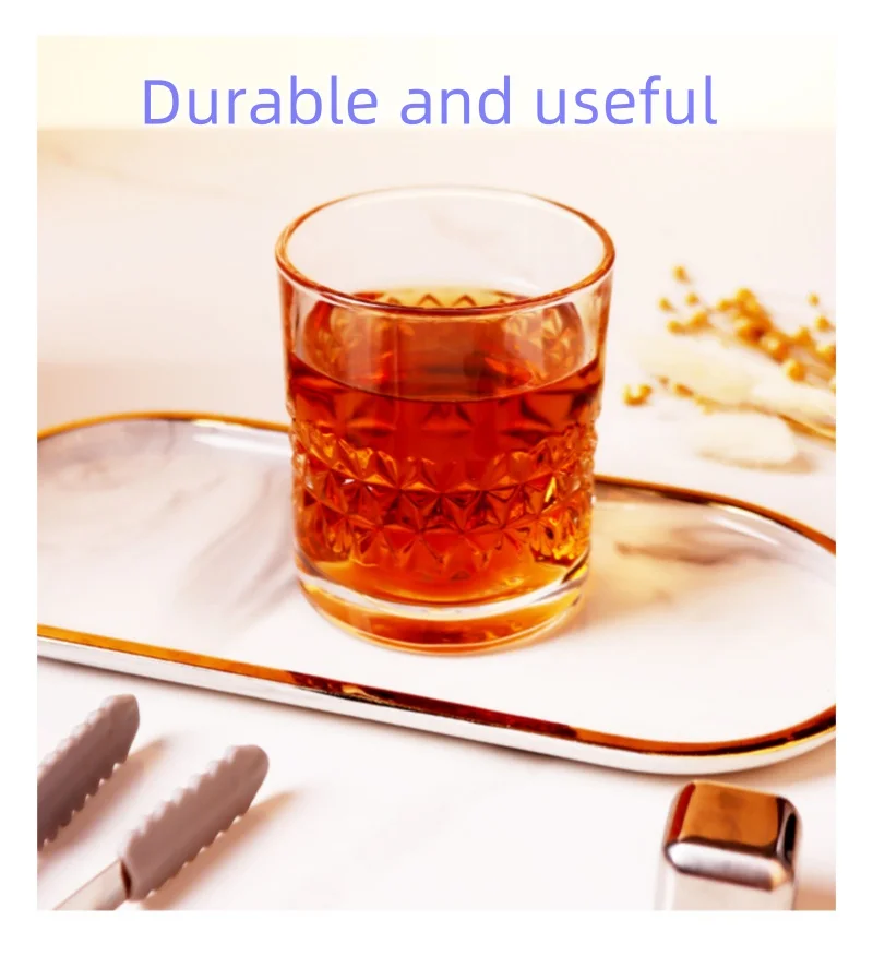 Classic whiskey glass Water glass Home summer cold drink glass