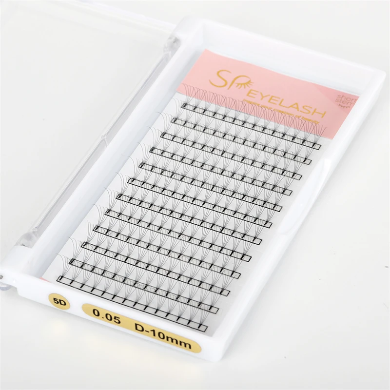 Private Label Wholesale Premium Natural Bulk Tech Products Enigma Professional 3D Short Fluffy Short Stem Lashes Eyelashes
