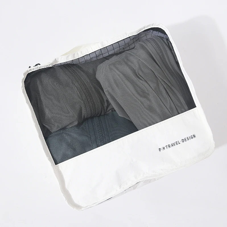 Dupont TYVEK Packing Cubes Travel TYVEK Portable Compact Makeup Bag