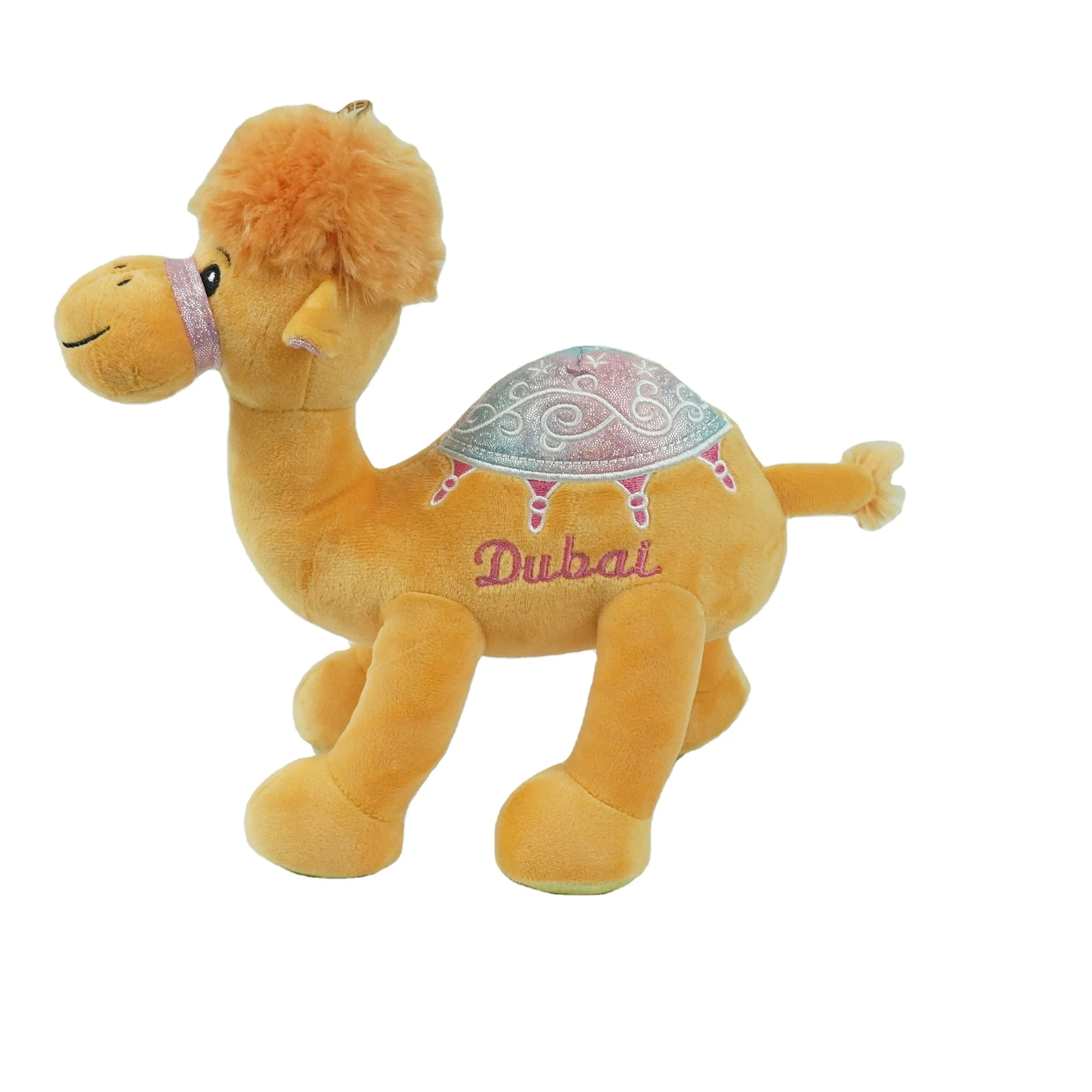 2022 new arrival cute soft PP cotton light brown plush camel toys for children