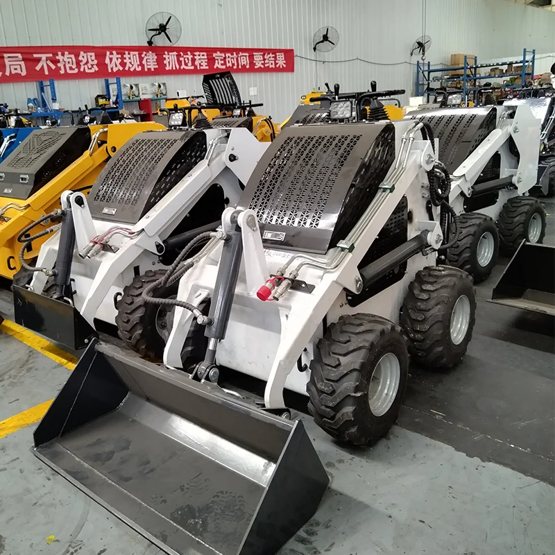 Fast Delivery Tire Skid Loader Manufacturers Chinese Tracked Mini Skid Steer Loader CE EPA Skid Steer Loader For Sale