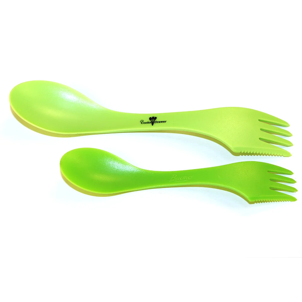  Оптовая продажа пищевой кемпинг Spork Пластиковые Путешествия с