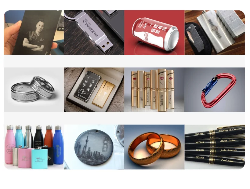 20W 30W Plastic Metal Stainless Steel DIY Laser Engraving Machines Mini Portable Fiber Laser Marking Machine with Computer