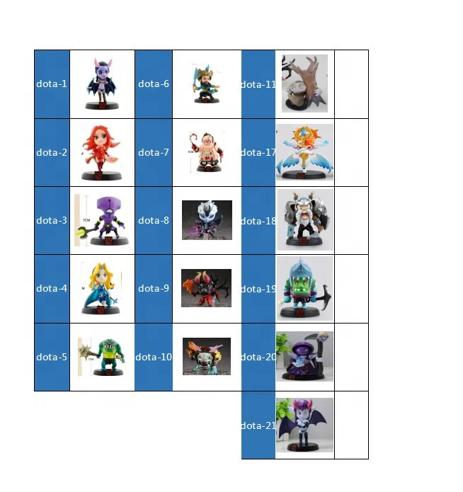 WOW DOTA 2 Game Figure Kunkka Lina Pudge Queen Tidehunter CM FV PVC Action Figures Collection dota2 Toys