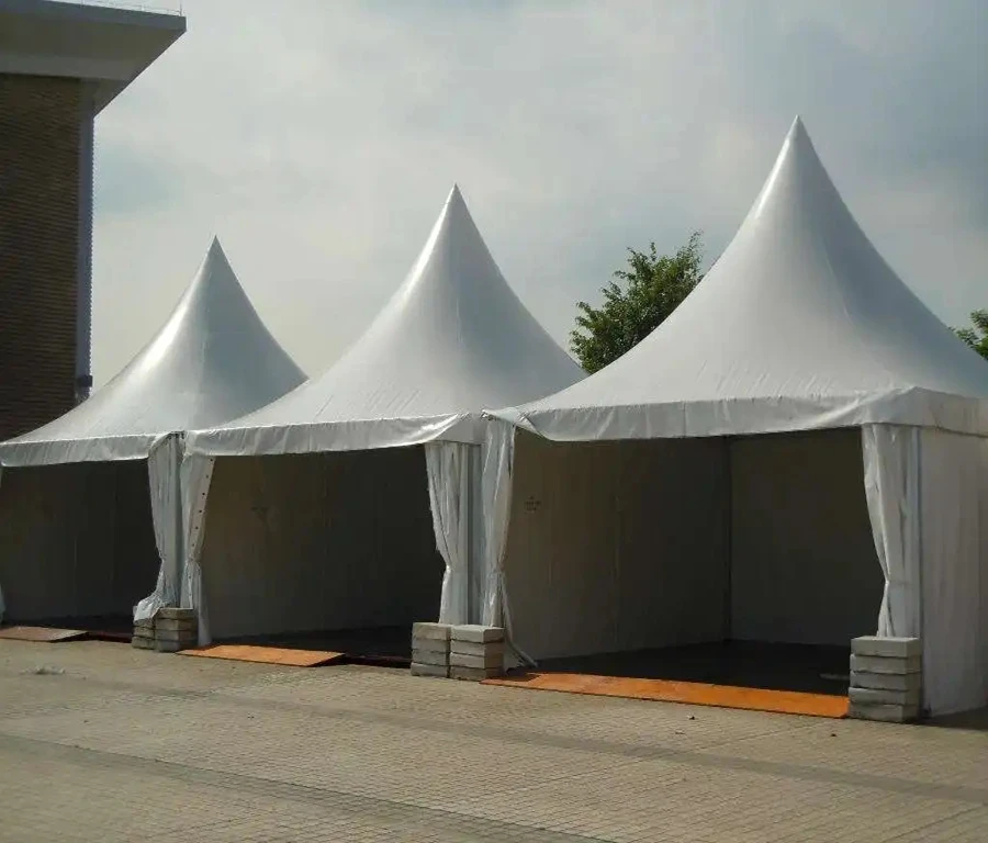 PVC Tensile Fabric for Tents Shelter Blackout Anti-UV Tarpaulins 1000D Tent House Event Exhibition Shade
