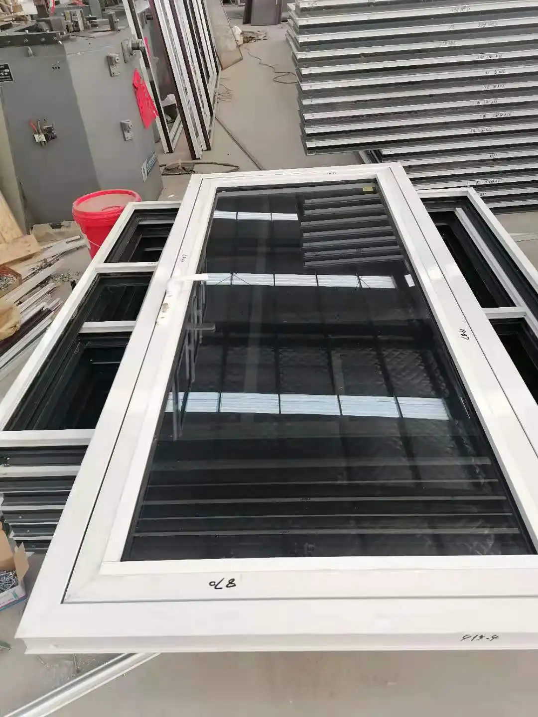 Aluminum Exterior Double Glass Exterior Entry Door Swing Casement french doors and windows for home