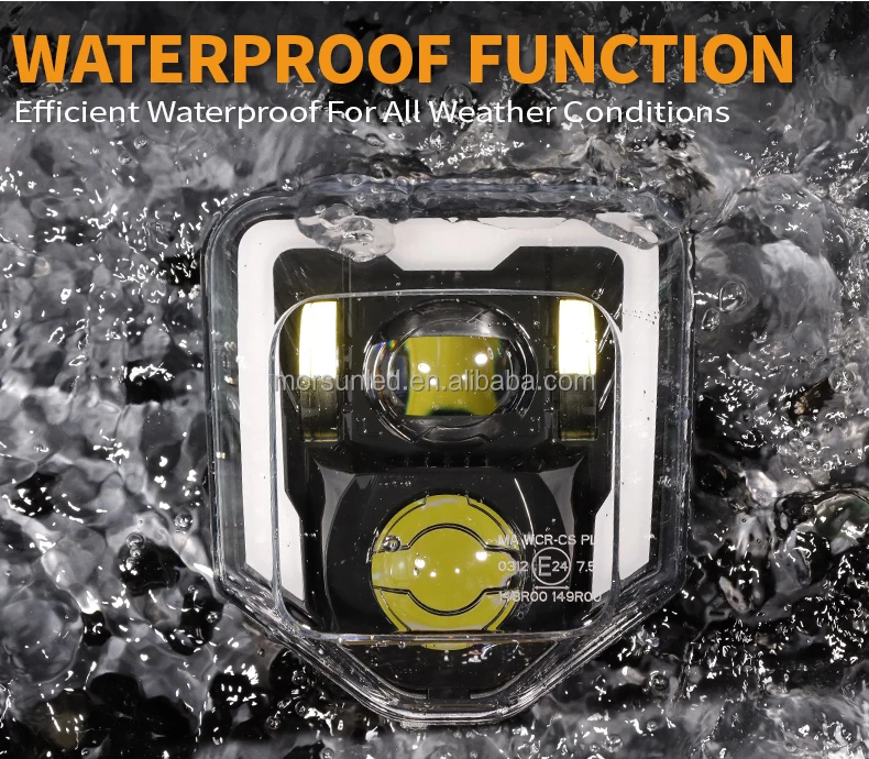 For Husqvarnas FE 250 350 450 501 TE 250i 300i LED Headlight with DRL E-mark motorcycle Motocross led headlights for FC TC MX