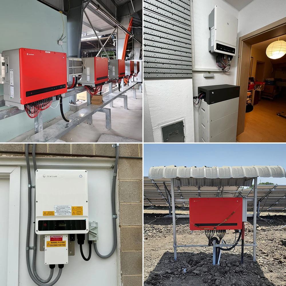 Goodwe On Grid Inverter Gs5000S-Bp Hybrid Inverter Price Electric Ev Charger Goodwe Et 5-10Kw