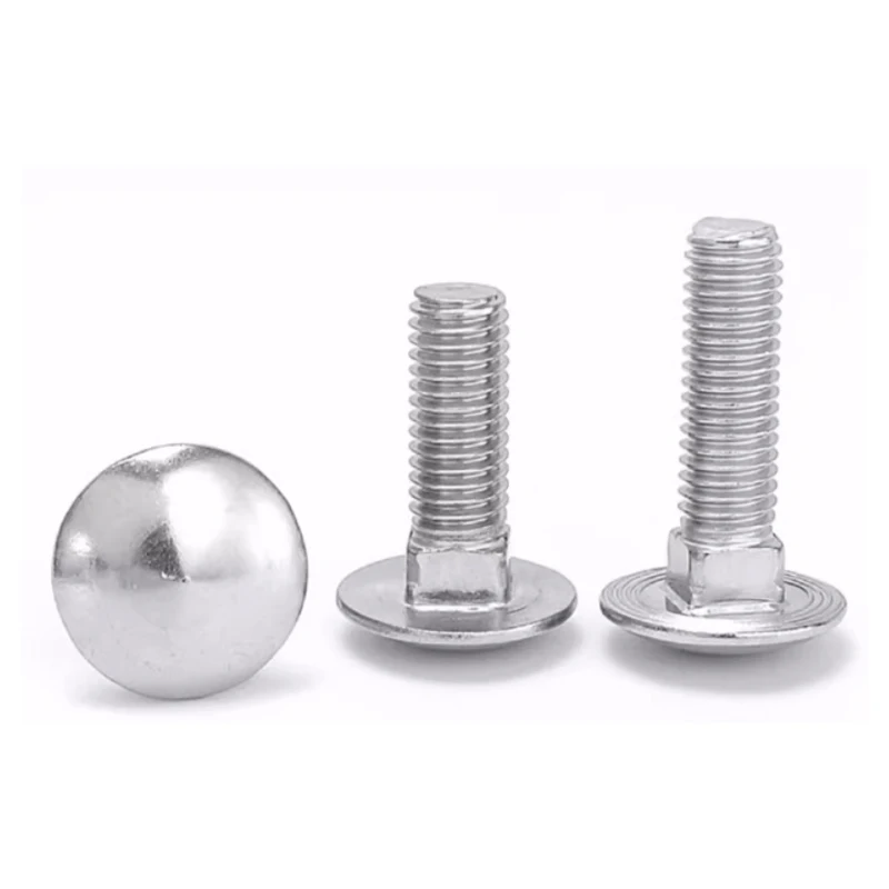 18-8 нержавеющая сталь INOX SS304 SS316 70 80 полукруглый болт овальной формы с квадратной горловиной и шайбой