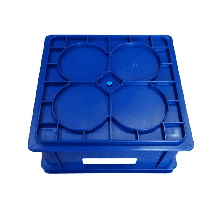4 Cup Bottle Beer Crate Custom Transport Plastic Stackable 3D Printing Mold Design Service Injection