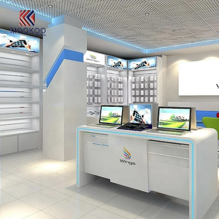 Computer Kiosk Furniture Shop Decoration And Digital Accessories Images
