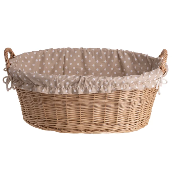 Best Selling Large Wicker Oval Wedding Basket For Display Gifts With Handle