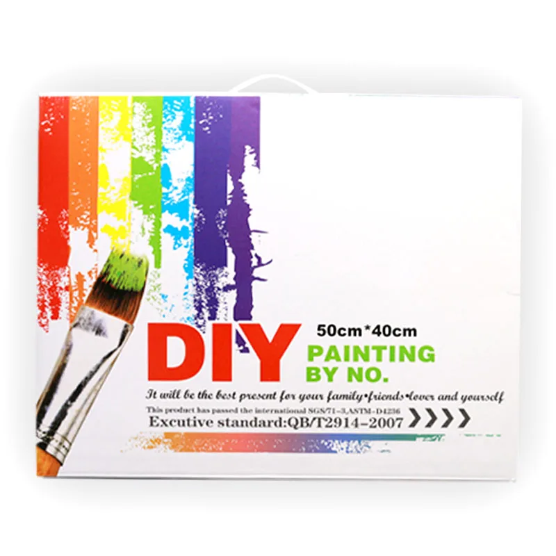 Wholesale  Diy Painting by Numbers for Adults Acrylic Paint Coloring Picture by Numbers