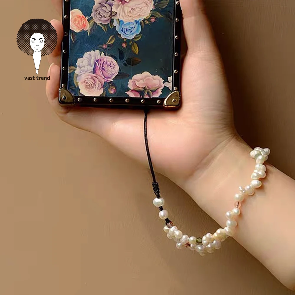 Ретро контрастные разноцветные сшитые мягкие керамики фрукты в этническом стиле рисовые бусины в богемном стиле Радужная смола со смайликом