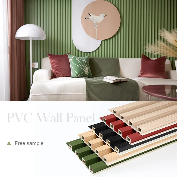 WPC Wall Panel PVC HOLLOW GRILLE Panel customized 3D Interior decorative panels