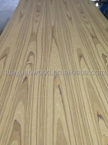 Factory Directly Sale AA+  AA Grade 4mm Straight Line Natural Teak oak  ASH Veneer Plywood