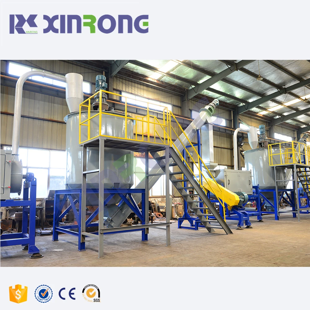 Waste plastic bottle recycling line whole production machine