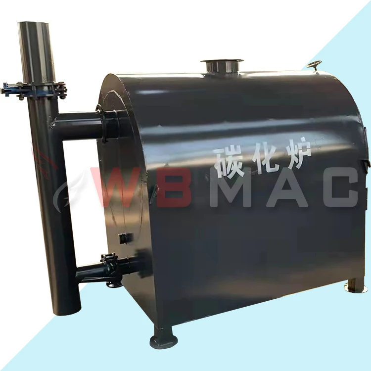 Wood Charcoal Carbonization Furnace coal carbonization furnace  Charcoal Machine For Wood Biochar Making Price