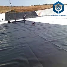Геомембрана HDPE 40 mils для проекта искусственного озера