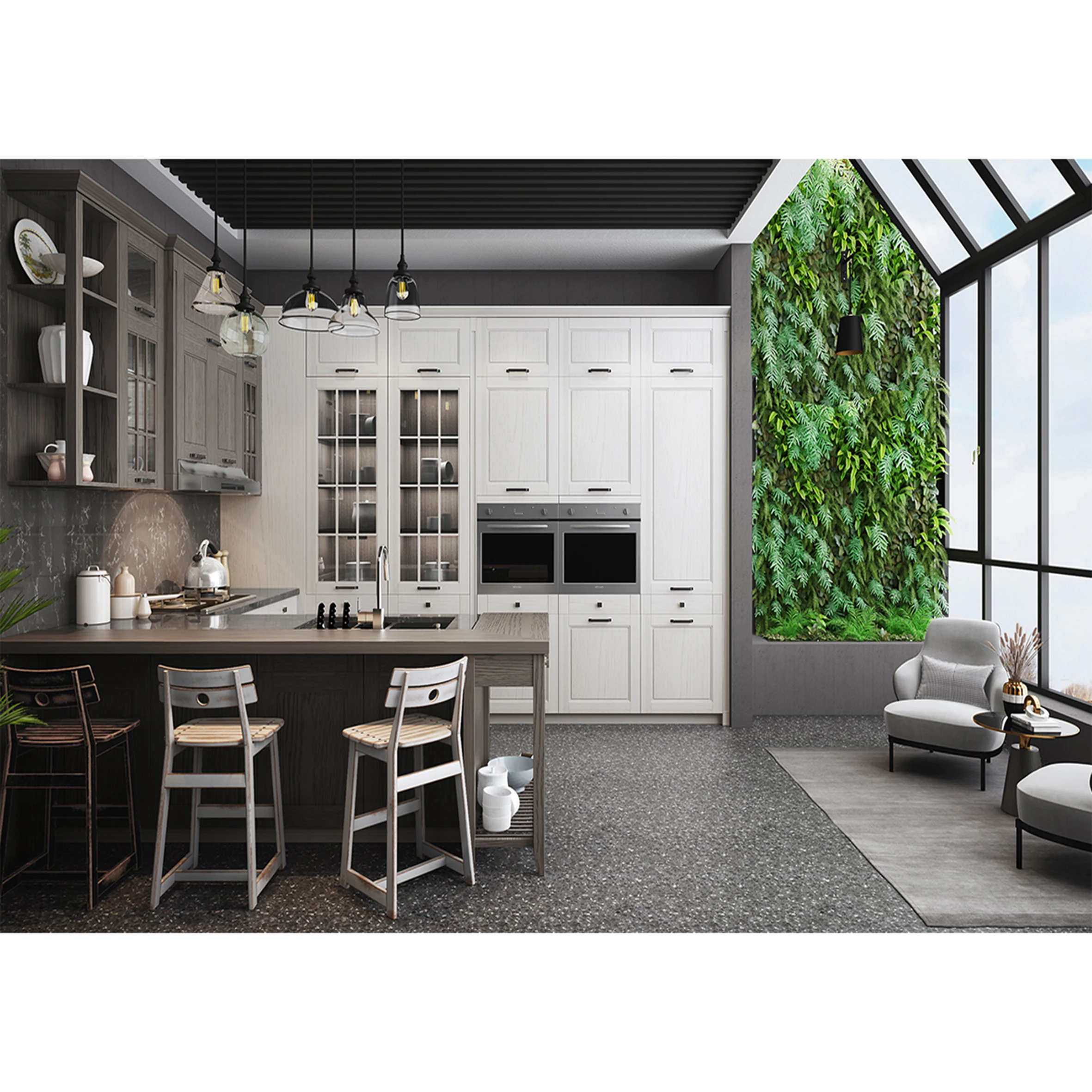 
High Gloss Lacquer New Model Kitchen Cabinet Australia Modern Villa Project High Gloss Lacquer Kitchen Cabinet Furniture 