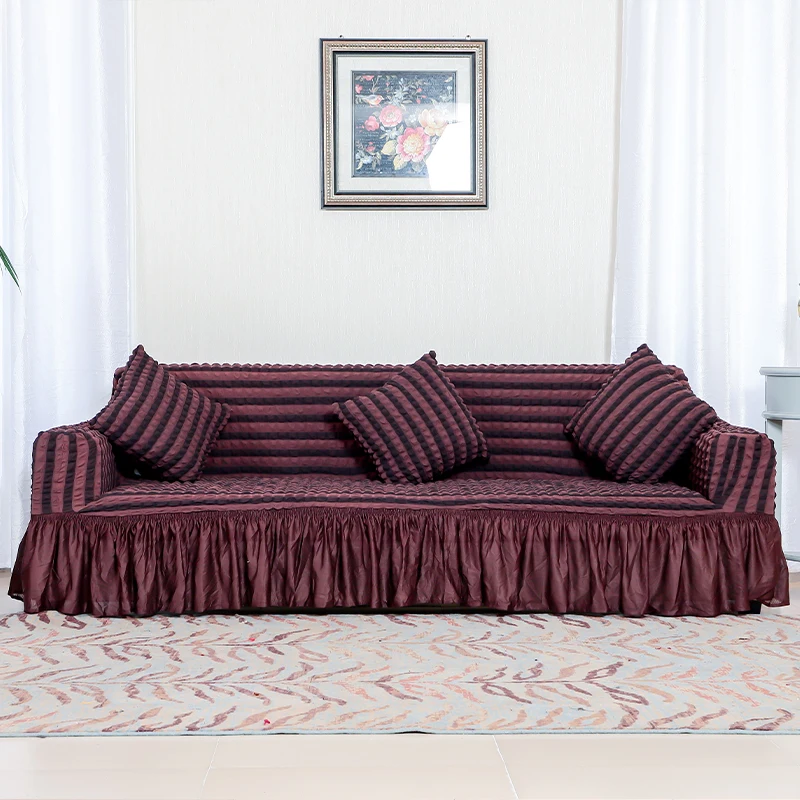 
Amazon sofa covers manufacturers made ultrasonic quilted 100% polyester sofa cover 