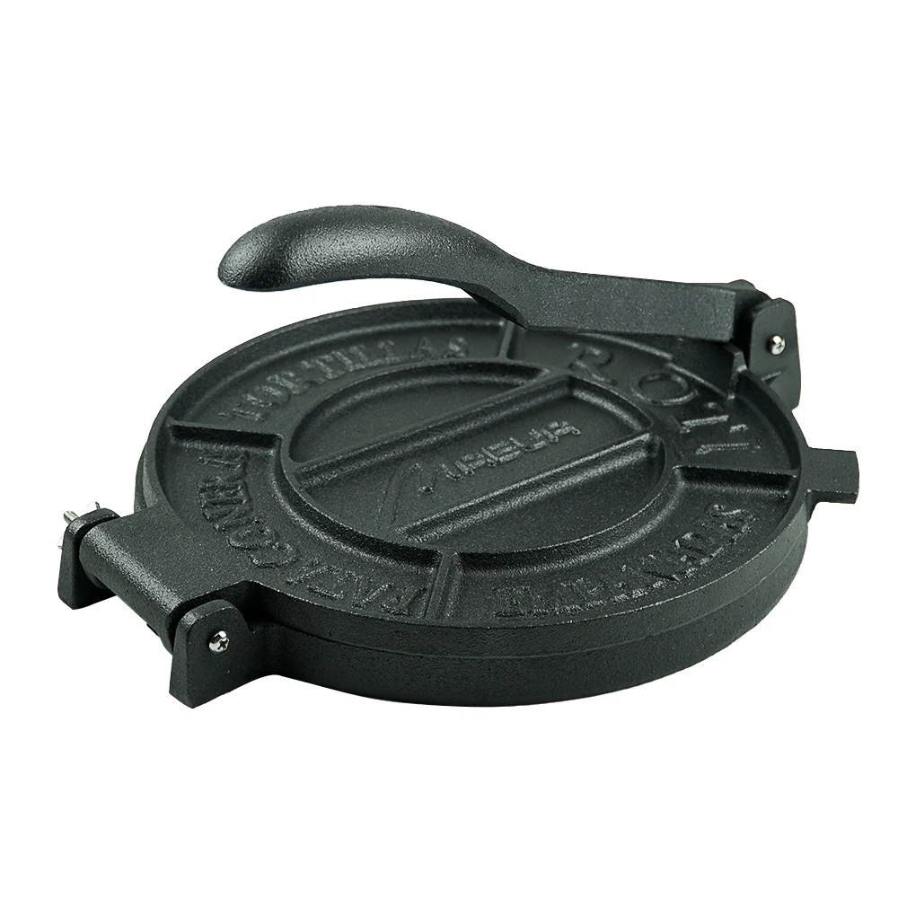 Factory Wholesale 8/10inch Cast Iron Tortilla Press Tortilla-Making Set Cast Iron Pressing Tool