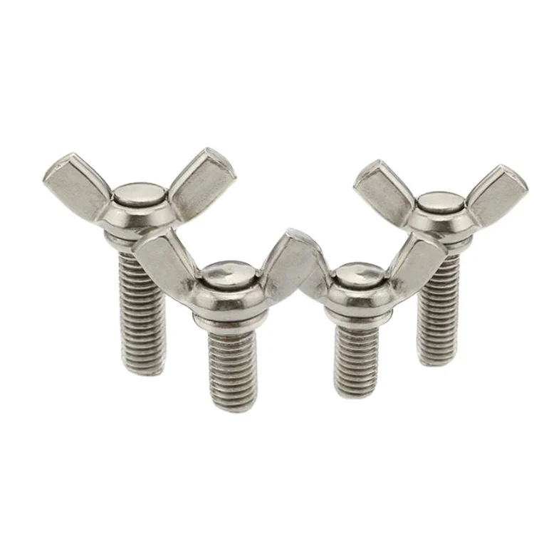 
DIN316 zinc plated carbon steel wing screw butterfly screw 