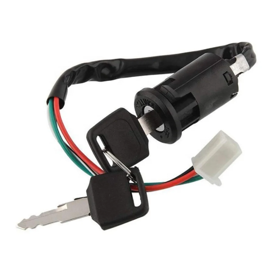 TERFU Motorbike Ignition Key Wire For Yamaha Kawasaki Suzuki 50cc 250cc ATV Cross Country