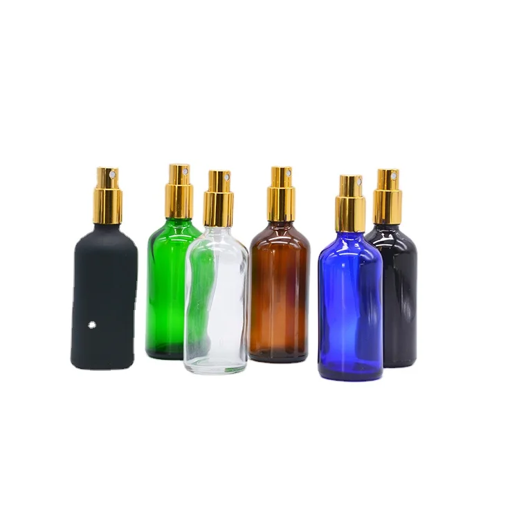 
2020 Free Sample Wholesale 10ml 15ml 30ml 50ml 100ml frosted boston 8 2 oz round amber glass dropper roller essential oil bottle 