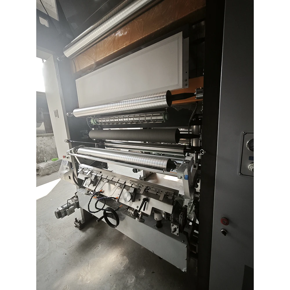 Top Electronic Shaft Rotary Gravure Printing Machine Automatic Color Plastic Film Gravure Printing Machine