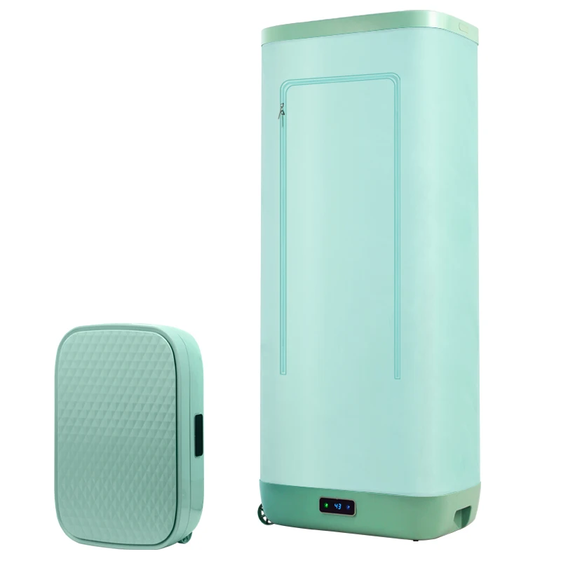 portable travel clothes dryer with folding rack drying box