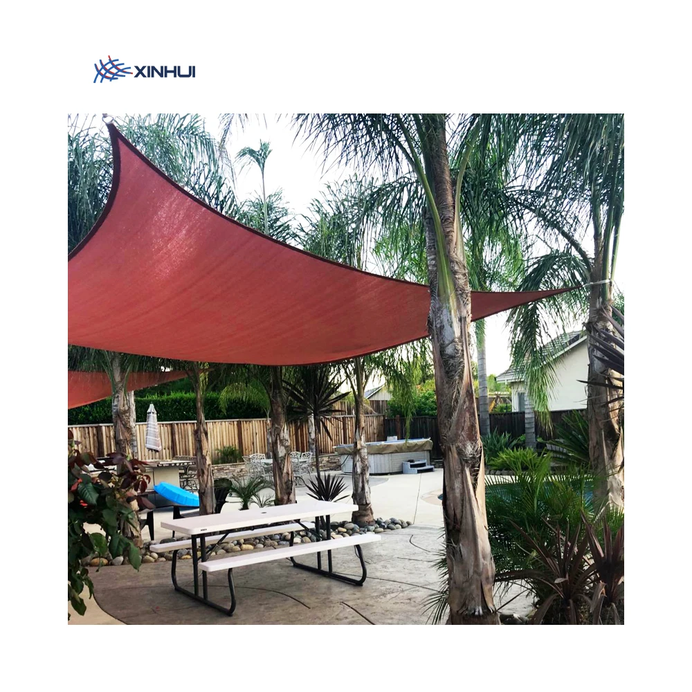  Competitive Price high strength new HDPE sun shade sails for outdoor car