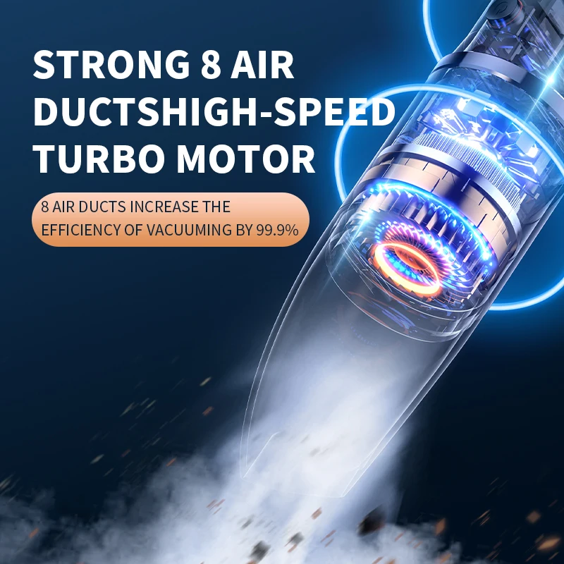 2 in 1 vacuum cleaner portable mini home and car car vacuum cleaner with battery industrial car vacuum cleaner Q19