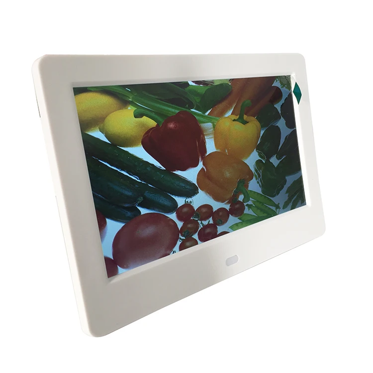 
Cheap wholesale metal digital picture frame mp4 hd movies video song 7 inch ips digital photo frame 