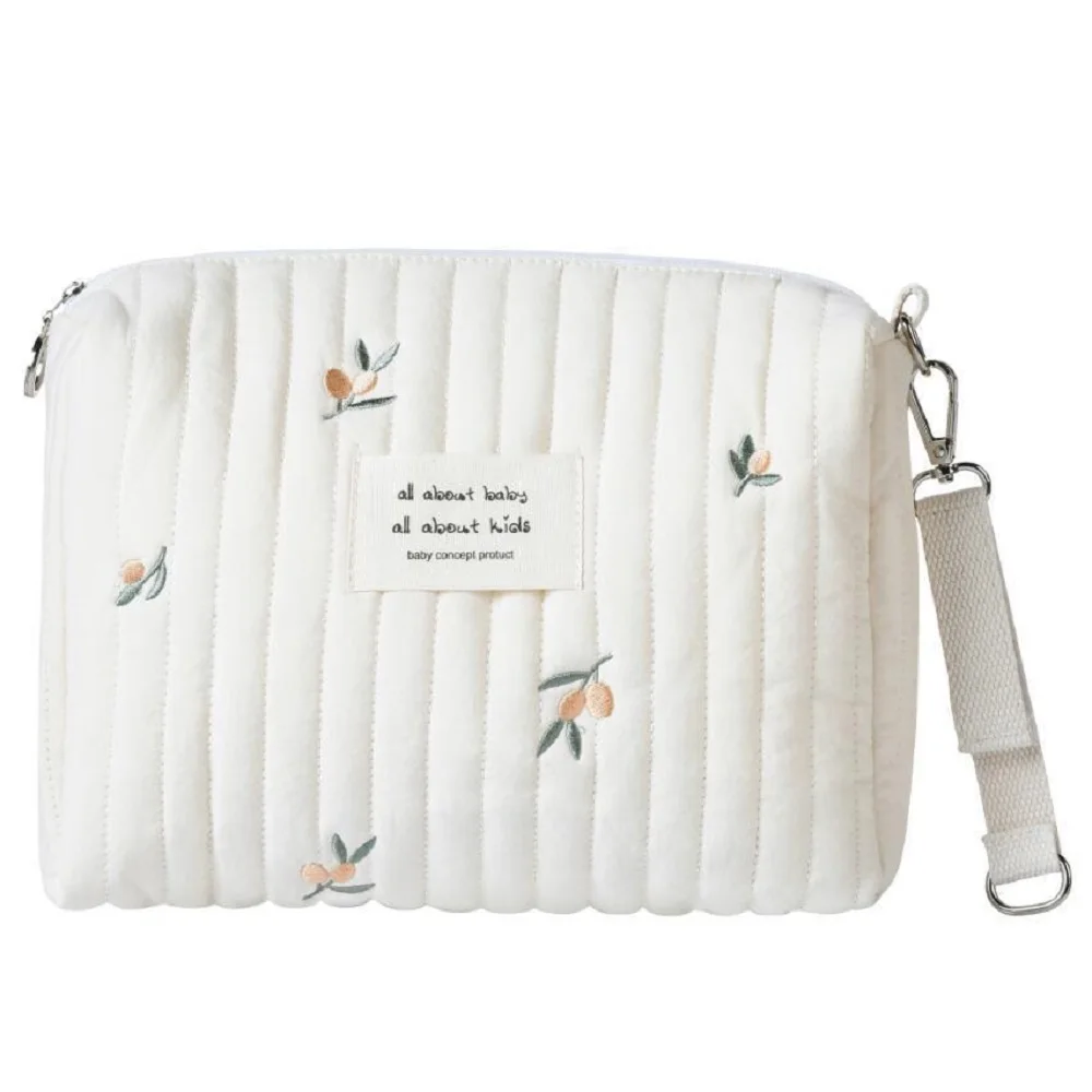 Washable Reusable Cloth Biodegradable Open Wide Sleek Reusable Personalised Baby Girl Puffy Diaper Bag