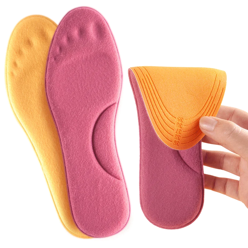 Soft Winter Sport Shoe Pad Constant Temperature Heating Warm Memory Foam Arch Support Insoles Self Heated Thermal Insoles