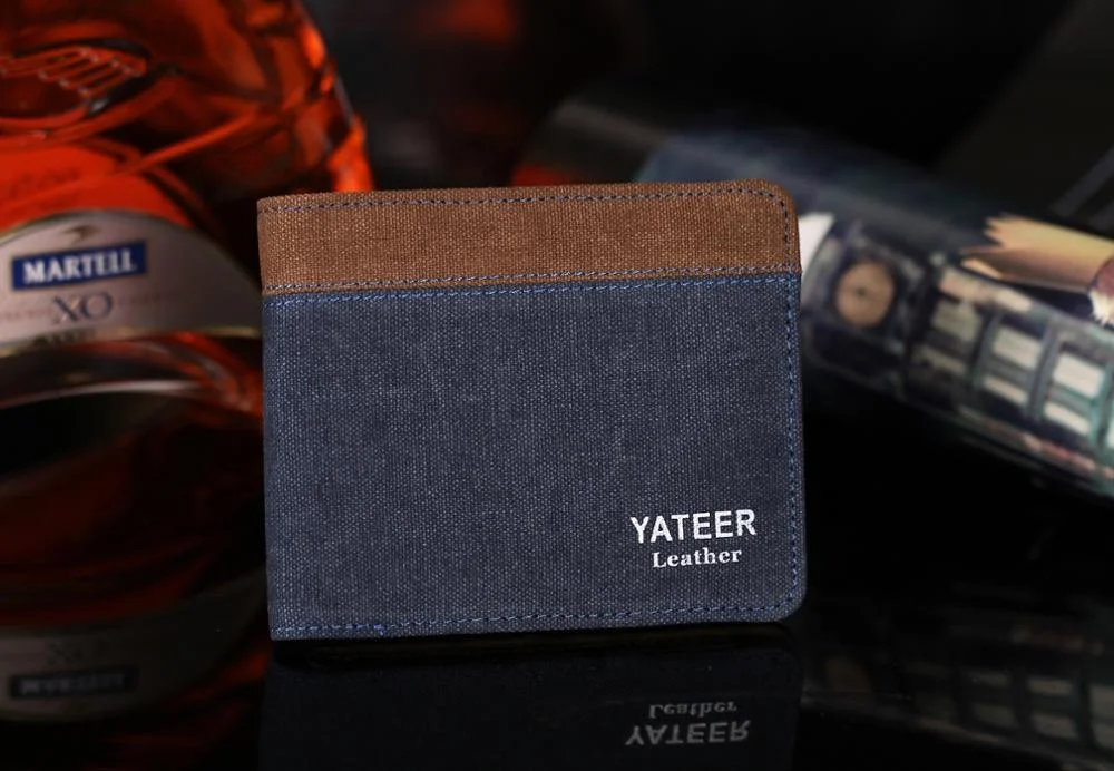 
Travel Leather Wallets For Men With RFID Blocking Card Slim Wallet 