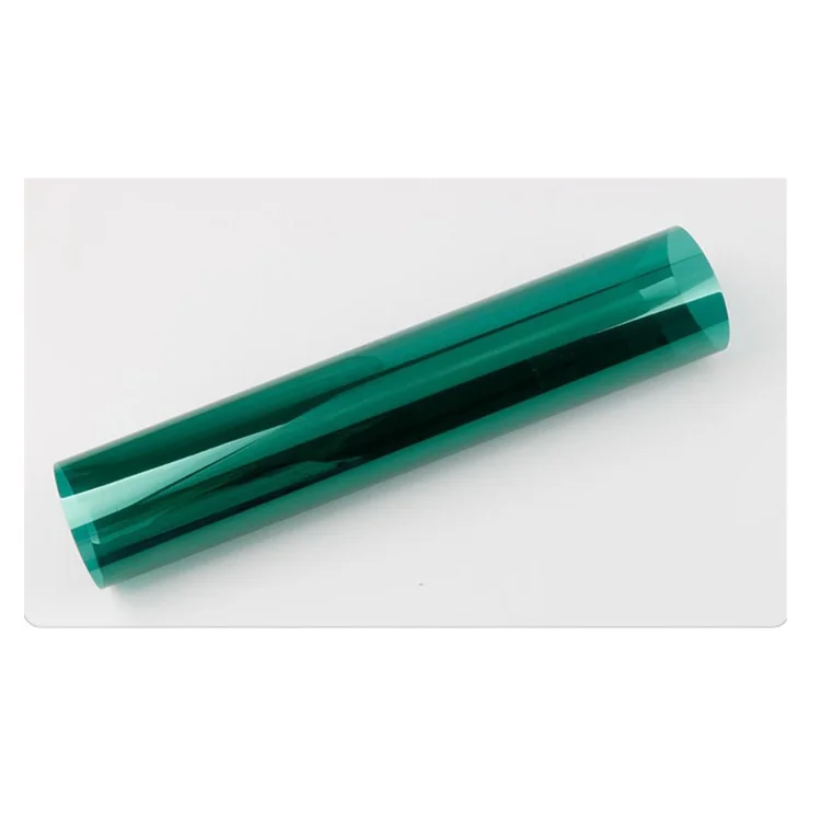 Зеленое окно оттенок полупрозрачная зеркальная стеклянная Строительная пленка