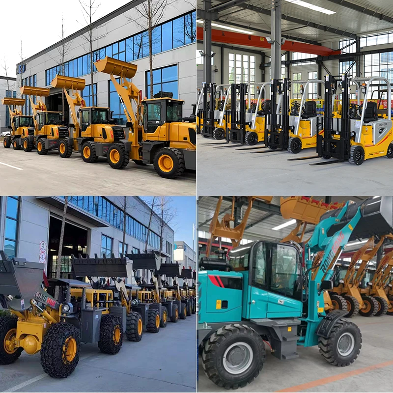 Factory Directly Sale Mini Ronggong Electric Loader With Competitive Price