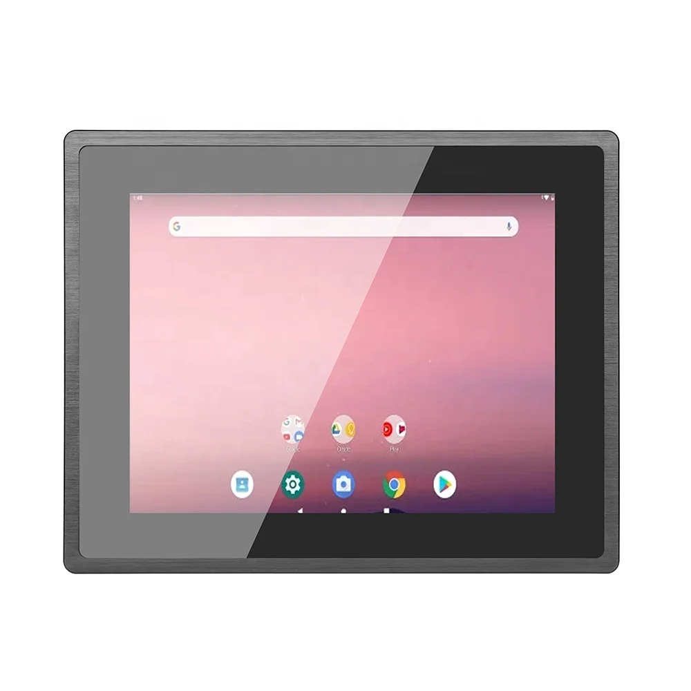 Bestview aluminum alloy 8inch waterproof all in one pc computer true flat touch screen panel pc